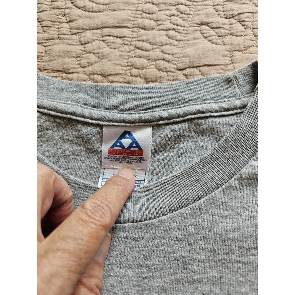 Denver Broncos Sports Illustrated Long Sleeve Gray Graphic T-Shirt, Size XL - Picture 4 of 6